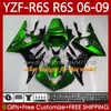 Motorradverkleidungen für Yamaha YZF R6 S 600 CC YZF600 YZF-R6S 2006 2007 2008 2009 Karosserie 96Nr