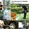 Professional Spray Guns 5-in-1 Nozzle Cordless Electric Pressure Car Washer Cleaner 3000mAh Gun Water Pump Garden Tool With Power Hose EU