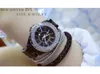 Crystal Starlight Quartz Watch Relogio feminino Luxury Dres Ratches White Ceramic Diamond Wristwatches 2106039219643