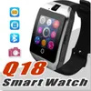 Q18 Smart Watch Watches Bluetooth Smartwatch WristWatch z aparatem TF SIM Glotka / Kotometr / Anti-Glost / na telefony z Androidem Apple