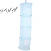 Practical 4 Shelf Hanging Storage Net Bag Bedroom Door Wall Closet Organizers Multi-function Toys Underwear Bra Organizer Boxes & 192W