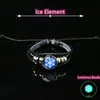 Keychains Game Genshin Impact 7 Bracelet Eye of God Chain Chain Jewelry Acessórios de Natal Decorações de mão Miri22