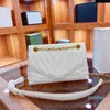 Wave Женщин дизайнерская сумка Гладкая кожаная цепная сумка Cross Body Designers Женские сумки Кошельки 5556