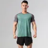 Pcs Set Running Rashguard Tracksuit For Men Football Training Sets Jersey Fitness Gym T-shirts+Shorts Workout Jogging Sports