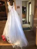 Wedding Dresses 2021 Ball Gown Spaghetti Straps White Ivory Tulle Pearls Bridal Dress Marriage Customer Made Vestido De Noiva