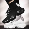 Damyuan Męskie Retro Sock Sneakers 47 Wysokiej Top Chunky Mężczyźni Buty Oddychające Mężczyźni Grube Dotning Casual Shoes Zapatos de H1125