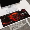 Tapis de souris MSI grand XXL Gamer tapis en caoutchouc anti-dérapant tapis de souris de jeu au clavier ordinateur portable vitesse souris souris bureau tapis de jeu