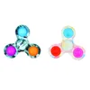 Fidget Dimple Keychain Favorit Vuxen Barn Rodent Pioneer Finger Bubble Silicone Decompression Toy Fingertip Nyckelring