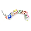 100st Hello Olika Språkversioner Bokstäver Neck Lanyards Id Badge Card Holder Keychain Mobiltelefon Rem Gifts