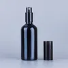 Flacone di profumo in vetro nero Flaconi ricaricabili spray da 5-100 ml Contenitore vuoto con pompa per profumo