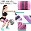 1/3PCS Fitness Rubber Band Elastic Yoga Resistance Suit Hip Ring Expansion Gym Exercise Home H1026