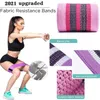 1/3 adet Spor Lastik Band Elastik Yoga Dirençli Suit Kalça Yüzük Genişletme Spor Egzersiz Ev H1026