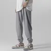 Single Road Herren Quick Dry Laufhose Jogger Männer Sommer Plain Sport Eis Stoff Jogginghose Hosen Home Hosen Männer 210707