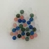 Кварц Terp Dab Pearl Spin Ball Spinning Bead Кальян 6 мм 8 мм Красочный Красный Синий Зеленый фейерверк Ногтей вытирая Стеклянные Бонги