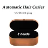 8 Köpfe Multifunktions-Haarstyling-Gerät, Trockner, automatischer Lockenstab, Geschenkbox für raue und normale Glätteisen. ARTIKEL