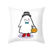 Fashion Product Sofa Cover Cartoon Pumpkin Print Cushion Linen Pillow 211207