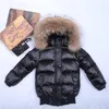 Down Coat Kids Boys Winter Jacket With Hood Fur Collar Children's Parkas For Baby Girl 2 4 6 8 10 12 14 Toddler Outerwear