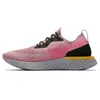 Tênis de corrida Epic React Flynit V2 V1 Masculino Feminino Fly Knit TODO Branco Triplo Preto Rosa Claro Cinza Verde Real Feminino Tênis Tênis Treinadores