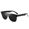 Fashion Mirror Sunglasses Men Women Square Eyewear UV Protection Driving Sun Glasses Tortoise Black Frames t3g with case High Quality