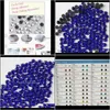 Nähen Kurzwaren Werkzeuge Bekleidung Ss6Ss30 Sapphiredeep Blue Dmc Flatback Rhinestones Glass Strass Heat Transfer Fix Crystal Sto3131