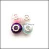 Alloy Loose Beads Jewelry Murano Glass Charms Fits European Diy Bracelets Imitation Pearls Sier Bracelet Accessories Drop Delivery 2021 D2De
