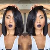 Brazilian Straight 13X4 Short Bob Wigs Lace Front Human Hair Wigs Pre Plucked Natural Wigs For Black Women Remy Asteria Hair