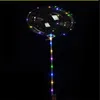 Feestdecoratie LED BOBO ballon met 31,5 inch stick 3 meter string ballon licht Kerstmis Halloween bruiloft verjaardag XG0061