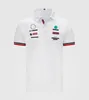 2021 F1 Formule 1 Costume de course Logo de voiture Costume d'équipe Costume de course de rallye automobile T-shirt à manches courtes Polo commémoratif masculin moitié-262v
