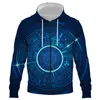 Moletons masculinos moletons masculinos de rua de streetwear Ai Intelligent Mulheres Mulheres crianças zíper imprimido 3d menino menina garotos Pullover longo