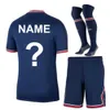 2022 Kits de football Enfants Adultes Maillots de football Ensembles Survetement Hommes Enfant Vestes de course Sports Formation Survêtement Uniformes Costume Y0831