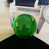 Novità Articoli in vendita Sfera di cristallo verde scuro 40/50/60/70/80mm Vetro rotondo senza sfera curativa di base per la decorazione domestica di nozze