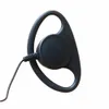 3,5 mm D Shape Ear-Hook Ricevi Ascolta Solo Auricolare Auricolare Auricolare MIC per Motorola Radio Walkie Talkie HT1000 PR1500 JT1000 MTS2000