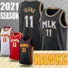 Trae 11 Young Jersey retro Spud Deandre Webb Hunter Jerseys MLK Minnesmärke