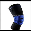 Elbow Sports Pads Knee Support Sile Spring Protector Basket Basket Kör Pad Dance Kneepad Tactical KneeCap 8cm4s Ge467