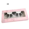 Partihandel DIY Lashes Segmenterade ögonfransar Wispy Fluffy False Eyelash 27mm Dramatisk Lång Segmental Lash Make Up Tools