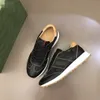 2021SS Top Kwaliteit Casual schoenen Luxe designer Sneaker echt lederen gaas Pointed Toe Race Runner buiten zijn maat38-45 Kljj0002