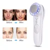 Ultrasonic Deep Cleaning Beauty Machine Face Lift Anti Wrinkle Skin Rejuvenation LED Photon Therapy Facial Massage Device