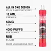 Original E cigarettes QD30 Plus Disposables Rechargeable 4000 Puffs Pre-filled Vaporizer Pen Disposable Pod Device 650mAh Battery Mod bar pk Bang XXL