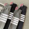 Hosiery Women Stocking High Socks Student JK Striped Men Formell Sock Högkvalitativ Elastisk Tidvatten