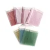 Disposable Makeup Lipstick Brush Applicator Crystal Handle Lip Gloss Wands Flocking Lips Brushes