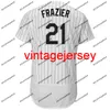 Maillot de baseball pas cher Hommes 7 Tim Anderson 10 Yoan Moncada 26 Avisail Garcia 35 Frank Thomas Maillots de baseball Blanc Expédition rapide