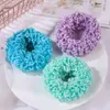 Scrunchies Elastic Scrunchy Head Rope Japan och Sydkorea Luminous Hair Accessoriesir Bands Fluorescerande Hårring Ny High Handel1503300