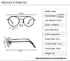 Moda Güneş Gözlüğü Çerçeveleri Retro Yuvarlak Gözlük Çerçevesi Unisex Asetat Alaşım Optik Gözlük Ultralight Clear Lens Reçete Miyopi Eyeglasse