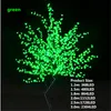 Decorazioni 1,5 m1,8 m 2,0 m 2,5 m 3,0 m altezza di altezza esterna artificiale albero di Natale a LED a fiore di ciliegia luce 1150pc LED albero dritto t