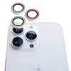 iPhone Case Obiektyw Szkło Hartowane do iPhone 13 Pro Max 6.1 '' 6.7 '', [3 pakiety] Diamentowe Glitter Ring Cover Circle