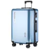 Bagage 20 24 Universal Wheel Trolley Case Man och Female Student Zipper Suit Travel Boarding Pull Case314N