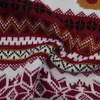 Lelijke kerst trui eland kerstboom patroon trui gebreide trui ronde hals vrouwelijke trui jumper y1118
