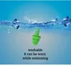 سدادات الأذن السيليكون تعلم معدات السباحة للضوضاء المقاومة للماء في الهواء الطلق في الهواء الطلق معارضة سدادات أذن النوم السيليكا ذات اللون الزاهي 8440143