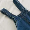 Macacão Denim Primavera Calças de Crianças para Menina Criança Baby Boy Jeans S 210528