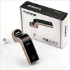 G7 Biladapter FM-sändare Bluetooth Hands Radio Adapters USB-utgång Laddare med RETAIL BOX